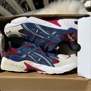 ASICS GEL-Kayano 5 OG “Academic Scholar” Mens Sneaker Birch Blue Expanse Sz 13